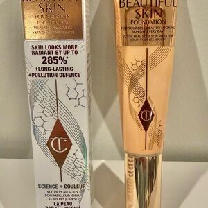 Charlotte Tilbury Foundation Shade 1 Neutral in Cream-Beige Tube